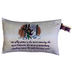 Roald Dahl Charlie and The Chocolate Factory Boudoir Cushion